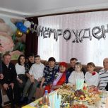 В Дрожжановском районе поздравили с юбилеем ветерана труда