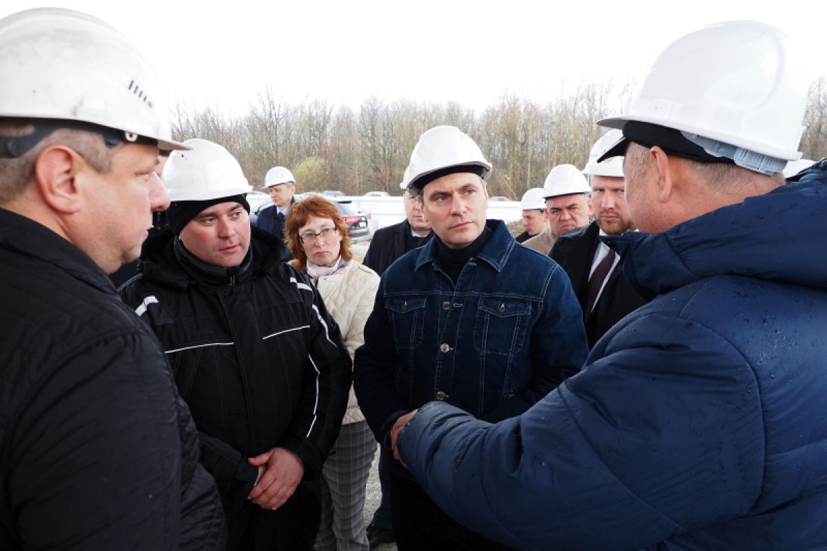Артём Здунов оценил темпы строительства межмуниципального комплекса по обработке отходов