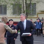В Астрахани наградили росгвардейцев – участников специальной военной операции