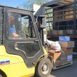 «Единая Россия» доставила гуманитарный груз из Татарстана в Рубежное (ЛНР)