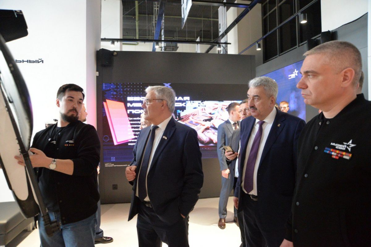 Секретарь регионального отделения Леонид Черкесов посетил музей СВО в Нижнем Новгороде