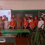 Школьники села Крутояр встретились с Героем СВО