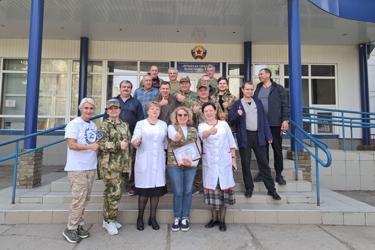 Активисты «Единой России» юго-востока Москвы, муниципальные депутаты и волонтеры доставили в Луганск более 20 тонн гуманитарного груза