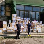 Тюменские бойцы получили гуманитарный груз от волонтерского центра облдумы