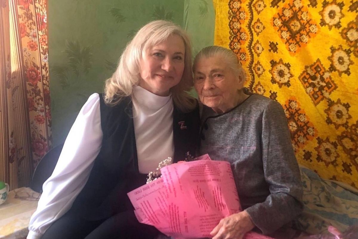 «Регулировщица Победы» -Мария Лиманская отметила 100 – летний юбилей!