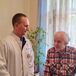 Диспансеризация на дому для участников Великой Отечественной войны, их вдов, несовершеннолетних узников концлагерей и жителей блокадного Ленинграда прошла в Снежинске