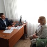 Александр Нелепин провел прием граждан в Краснооктябрьском районе Волгограда