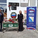 При поддержке «Единой России» в севастопольской школе открыли Парту Героя