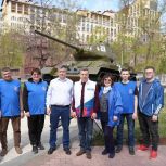 Единороссы северо-запада Москвы провели патриотический субботник в районе Щукино