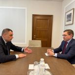 Владимир Якушев и Юрий Зайцев обсудили реализацию проектов «Единой России» в Республике Марий Эл