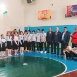 На площадке школы №26 с.п. Зязиков-Юрт прошла спартакиада "Веселые старты"