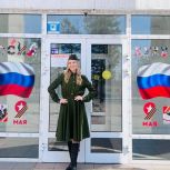 Осинниковские единороссы присоединились к акции «Окна Победы»