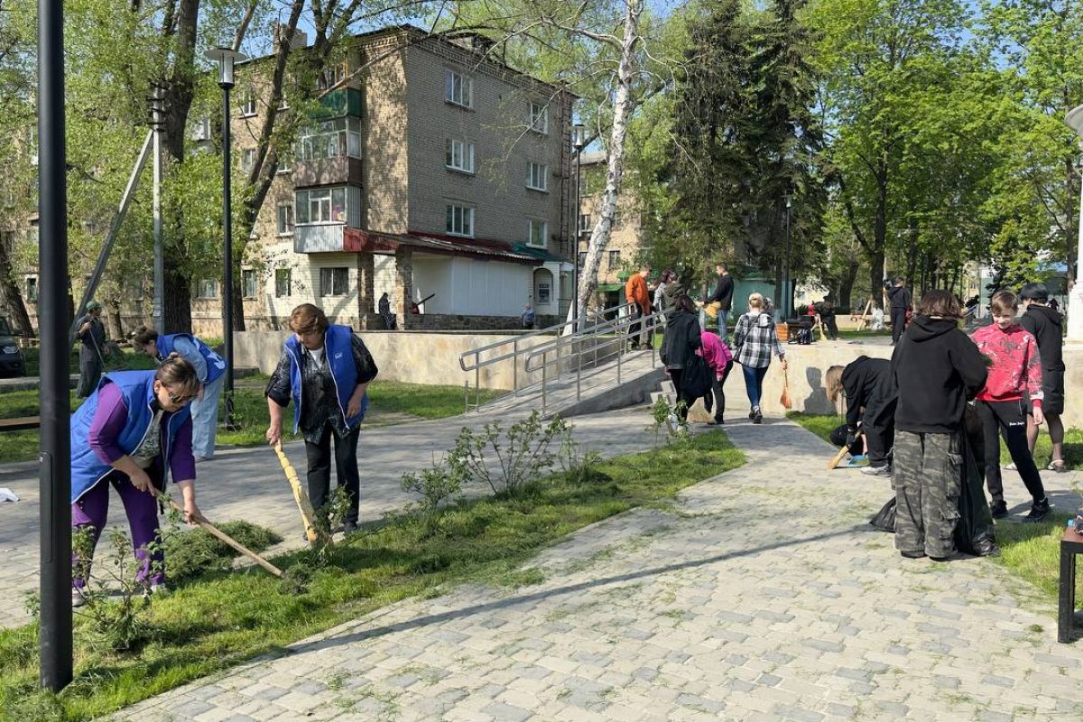 В ЛНР к Всероссийскому субботнику присоединись 11 муниципалитетов