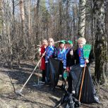 Партийцы Зеленограда присоединились к весеннему субботнику