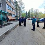 Партактив Наро-Фоминска провел выездную проверку благоустройства дворов в Селятино