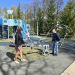 Партийцы проконтролировали состояние благоустроенных в рамках народной программы объектов