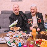 Депутат Гасан Османов посетил ветерана войны Мусу Багаудинова