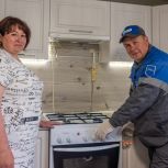 Газ в дом: 57 семей в Каскиново теперь с газом!