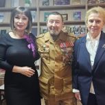 В Сиверской библиотеке прошла презентация книги о ветеранах Великой Отечественной войны