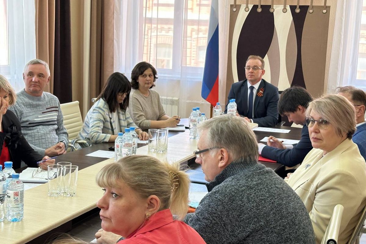 Состоялось заседание общественного совета партийного проекта «Единая страна – доступная среда»