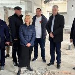 Депутаты Госдумы в рамках Региональной недели осмотрели капремонт школы