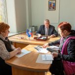 Приём граждан по личным вопросам провёл Игорь Дитрих
