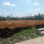 «Городская среда»: в поселке Кадошкино благоустраивается парк