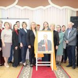 В Ромодановской школе искусств  открылась  персональная  выставка  работ  Александра Стрижова