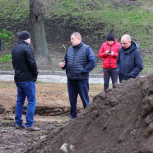 Виталий Артемов провел осмотр благоустройства городских территорий в Рязани