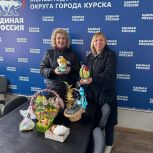 Единороссы ЖД округа города Курска проводят пасхальную акцию
