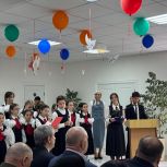 В Карабулаке при поддержке местного отделения партии "ЕДИНАЯ Россия" открыли Парту Героя