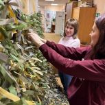 Активисты партии «Единая Россия» продолжают делать маскировочные сети для СВО