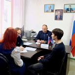 Федор Тощев принял в работу обращения избирателей