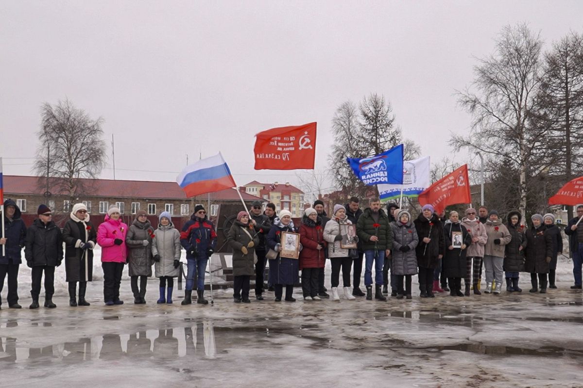 В Нарьян-Маре состоялся автопробег, посвящённый 80-летию Победы в Великой Отечественной войне
