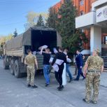 Орловцы отправили гуманитарную посылку для бойцов 346 гвардейской бригады спецназа