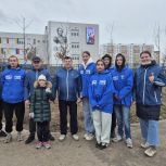 Единороссы Первомайского района провели озеленение Платовского микрорайона