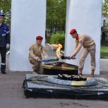При поддержке «Единой России» и «Газпрома» Вечный огонь зажгли в городе Касимове Рязанской области