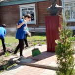 Единороссы Ермишинского и Скопинского районов провели месячник по благоустройству территорий