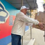 Единороссы северо-востока Москвы передали гуманитарную помощь ветеранам СВО