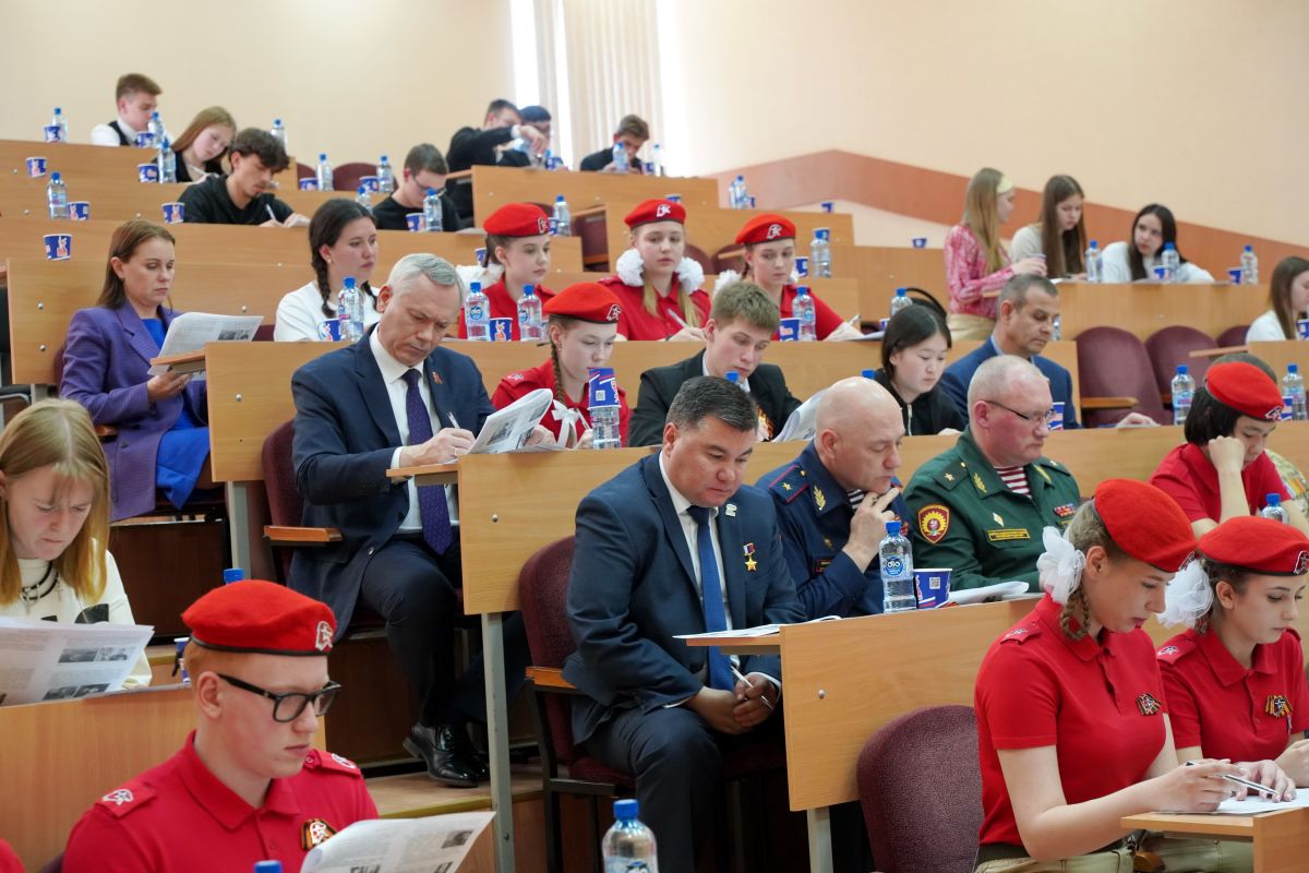 «Диктант Победы» в Новосибирской области написали более 27 тысяч человек
