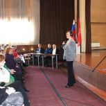 Татьяна Ильюченко встретилась с бийскими школьниками в рамках проекта патриотического воспитания молодежи