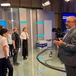 Будущие медийщики посетили Нижегородский телецентр