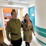 Татьяна Буцкая поздравила раненых бойцов в военном госпитале им. П.В. Мандрыка с наступающим Днем Победы