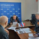 Рифнур Сулейманов провел прием граждан в Бугульме