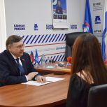 Вадим Соколов провел личный прием граждан