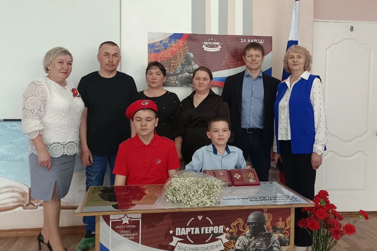 В Пермском крае при поддержке «Единой России» открыли Парты Героев