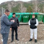 Мониторинг контейнерных площадок в Чемальском районе