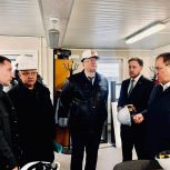 Богородские партийцы проверили ход строительства поликлиники в Ногинске