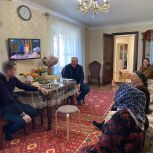 Депутат Госдумы Артём Бичаев навестил дагестанскую долгожительницу Анай Мамаеву в преддверии её 105-летия