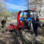 Курские партийцы приняли участие во Всероссийском субботнике